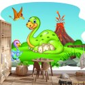 Fototapeta Dinozaury Na Polanie