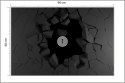 Fototapeta Dziura W Ścianie Efekt 3D