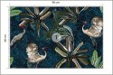 Fototapeta Żurawie Pośród Liści