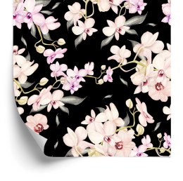 Tapeta Do Salonu Kwiaty Storczyki Natura Przyroda