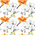 Tapeta Do Salonu Kwiaty Storczyki Orchidea Natura