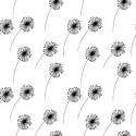 Tapeta Minimalistyczne Rysowane Dmuchawce