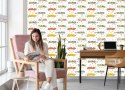 Tapeta Dla Dzieci - Starodawne Auta Wyścigowe