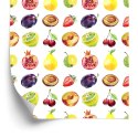 Tapeta Do Kuchni, Owoce, Jabłka, Wiśnie,