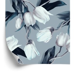 Tapeta Malowane Tulipany
