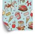 Tapeta Park Rozrywki Vintage