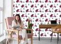 Tapeta Retro Skutery Malowane Akwarelą