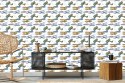 Tapeta Samoloty Retro Z Chmurami