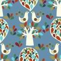 Tapeta Drzewa Natura Liście Pokój Dziecięcy