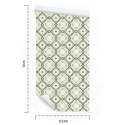 Tapeta Geometryczny Wzór W Stylu Retro