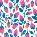 Tapeta Kwiaty W Stylu Retro