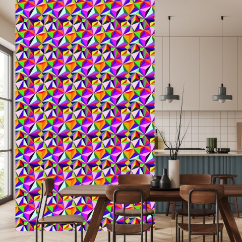 Tapeta Kolorowe Wzory Geometryczne