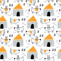 Tapeta Ścienna, Styl Skandynawski, Pokój Dziecięcy