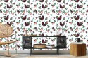 Tapeta Ptaki W Stylu Boho