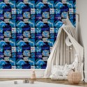 Tapeta Do Pokoju Młodzieżowego Dinozaury Zwierzęta