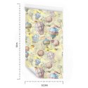 Tapeta Balony W Pastelowych Kolorach