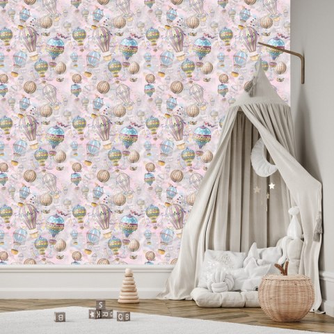 Tapeta Balony W Wielu Kolorach