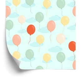 Tapeta Kolorowe Małe Balony
