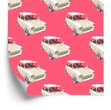 Tapeta Dla Dzieci - Kultowe Auta W Stylu Retro