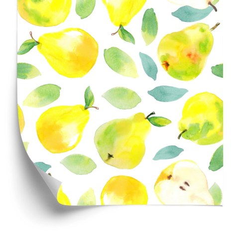 Tapeta Do Kuchni, Jadalni, Owoce, Liście