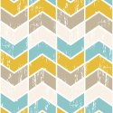 Tapeta Kolorowe Wzory Geometryczne Retro