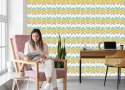 Tapeta Kolorowe Wzory Geometryczne Retro