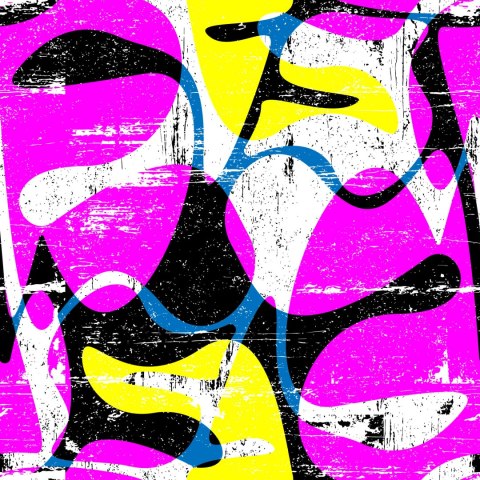 Tapeta Kolorowe Rysunki Graffiti