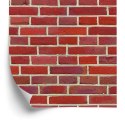 Tapeta Cegła Czerwona 3D