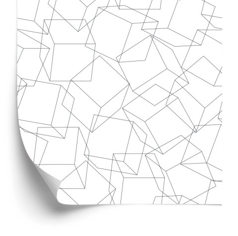 Tapeta Geometryczna - Minimalizm Efekt 3D