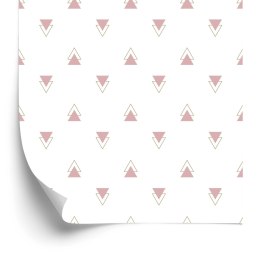 Tapeta Geometryczna - Nowoczesne Minimalistyczne Trójkąty
