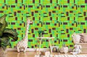 Tapeta Do Pokoju Chłopca Kolorowe Klocki Ozdoba 3D
