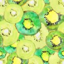 Tapeta Owoce Kiwi Zieleń, Kuchnia Jadalnia