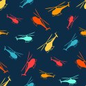 Tapeta Kolorowe Nowoczesne Helikoptery