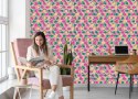 Tapeta Kolorowe Geometryczne Wzory Retro