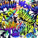 Tapeta Kolorowe Napisy Graffiti