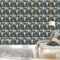 Tapeta Koty W Stylu Skandynawskim, Pokój Dziecięcy