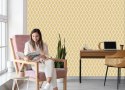 Tapeta Retro - Piękne Geometryczne Liście