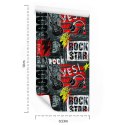 Tapeta Rock W Stylu Graffiti