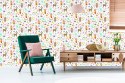 Tapeta Dla Dzieci - Zabawa Leśnych Zwierząt