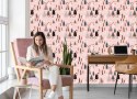 Tapeta Minimalistyczne Lisy W Lesie
