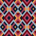 Tapeta Geometryczna - Kolorowe Romby