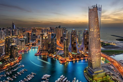 Obraz Na Płótnie Panorama Dubaju