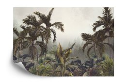 Fototapeta Tropical Trees And Leaves For Digital Printing Wallpaper, Custom Design Wallpaper - 3D