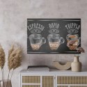 Obraz Na Płótnie Kawa Espresso W Stylu Vintage
