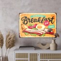 Obraz Na Płótnie Angielskie Śniadanie W Stylu Retro?