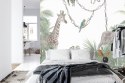 Fototapeta Tropical Trees And Leaves For Digital Printing Wallpaper, Custom Design Wallpaper - 3D