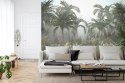 Fototapeta Tropical Trees And Leaves For Digital Printing Wallpaper, Custom Design Wallpaper - 3D
