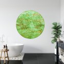 Fototapeta Okrągła Mappa Mundi Wschód