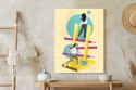 Plakat Droga Na Szczyt - Kolaż W Stylu Pop-Art