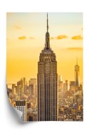 Plakat Nyc Top Of The Rock O Zachodzie Słońca